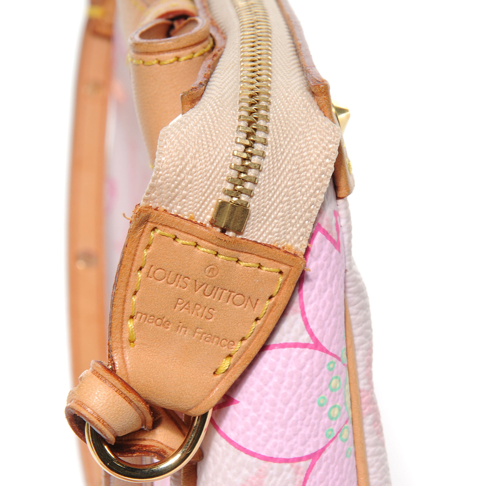 Louis Vuitton Monogram Cherry Blossom Pochette Accessories Pink 5 of 7