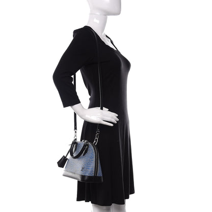 Louis Vuitton Epi Alma BB Denim Light 2 of 10