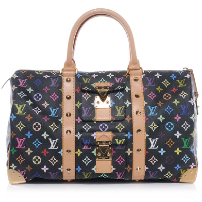 Louis Vuitton Monogram Multicolor Keepall 45 Black 1 of 7