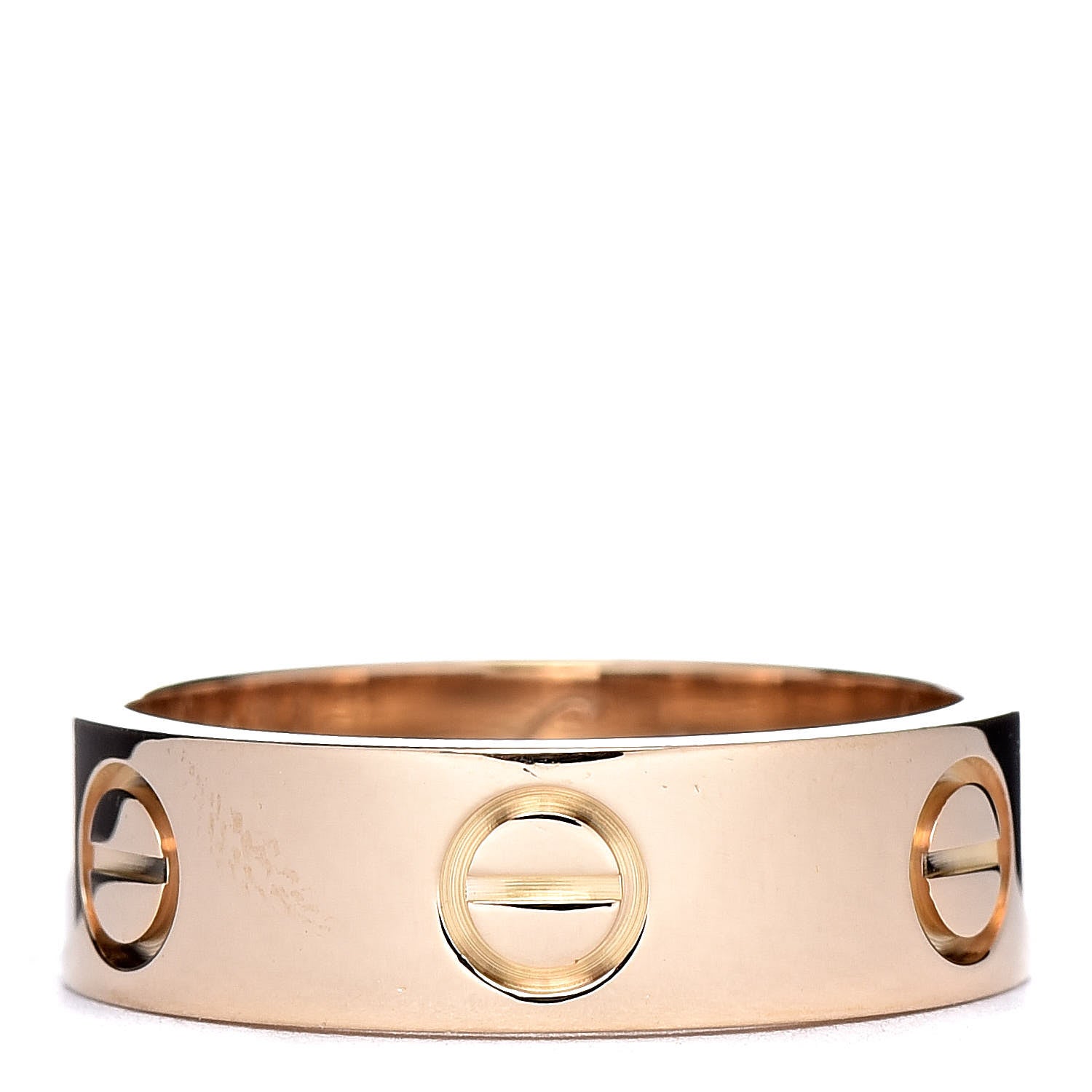 Cartier 18K Yellow Gold 5.5mm LOVE Ring 51 5.75 1 of 5