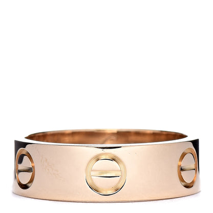 Cartier 18K Yellow Gold 5.5mm LOVE Ring 51 5.75 1 of 5