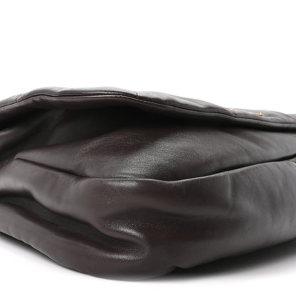 Saint Laurent Lambskin Matelasse Monogram Large Jamie 4.3 Dark Sweet Chocolate 9 of 10