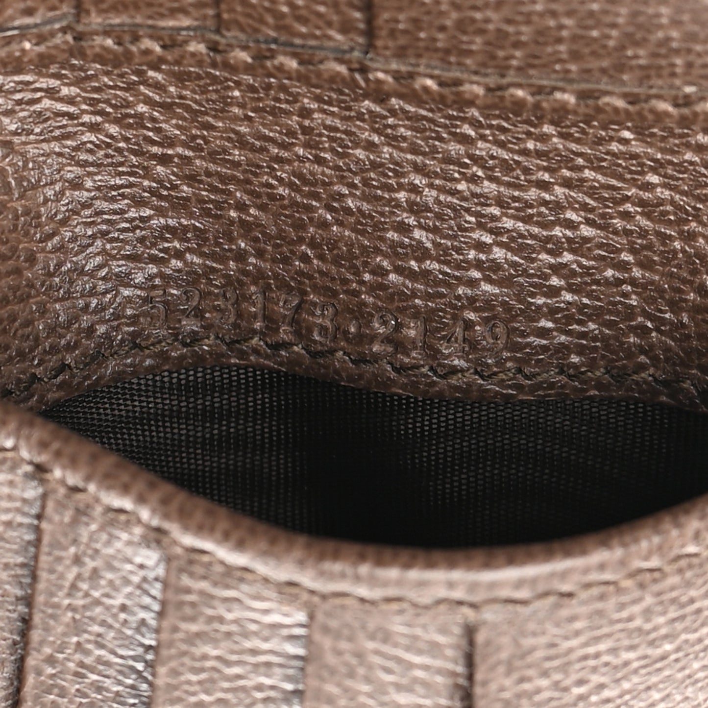 GG Supreme Monogram Web Ophidia French Flap Wallet Beige New Acero