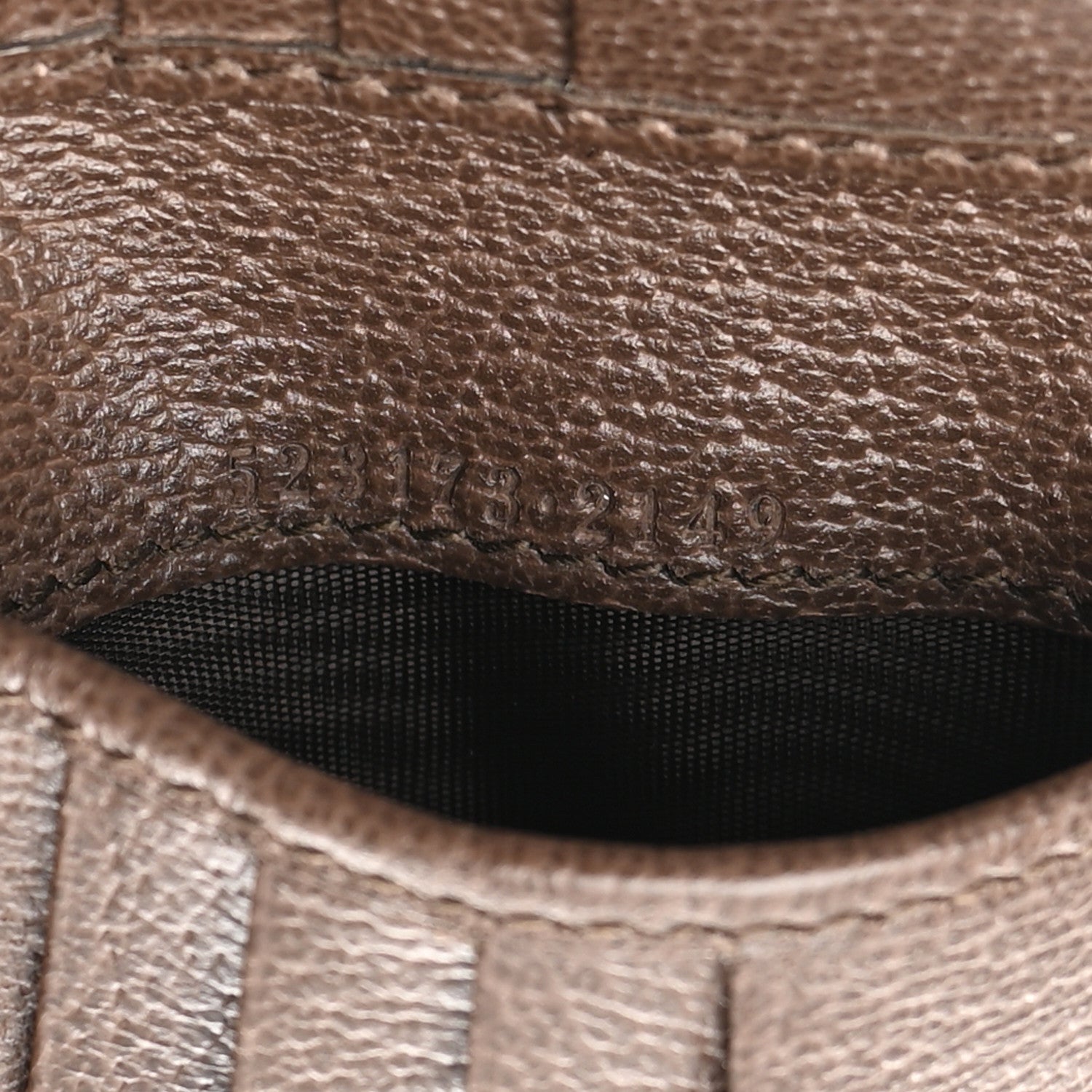 Gucci GG Supreme Monogram Web Ophidia French Flap Wallet Beige New Acero 8 of 12