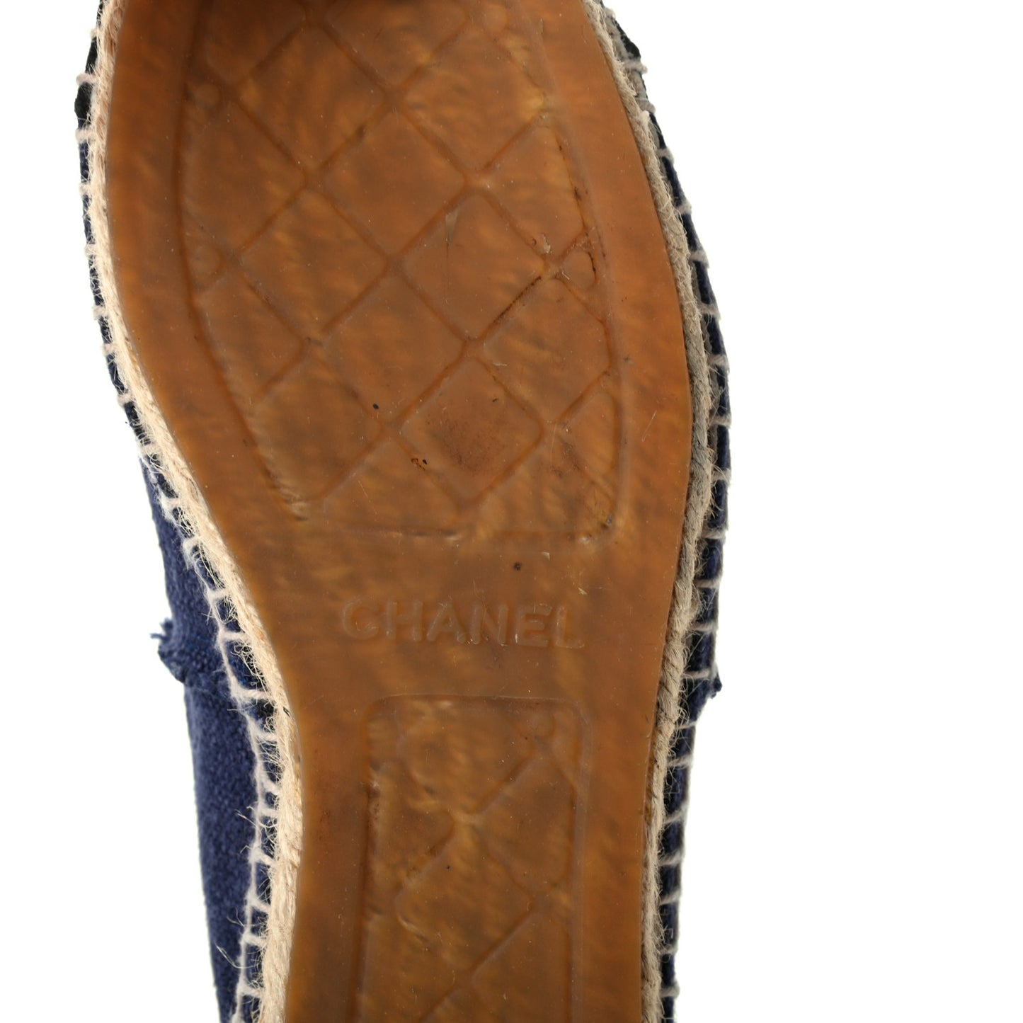 Canvas CC Espadrilles 37 Navy Black
