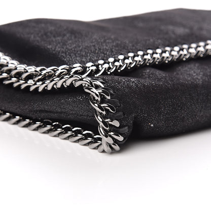 Stella McCartney Shaggy Deer Falabella Clutch Black 8 of 10