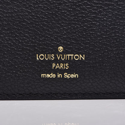 Louis Vuitton Empreinte Ariane Wallet Black 6 of 7