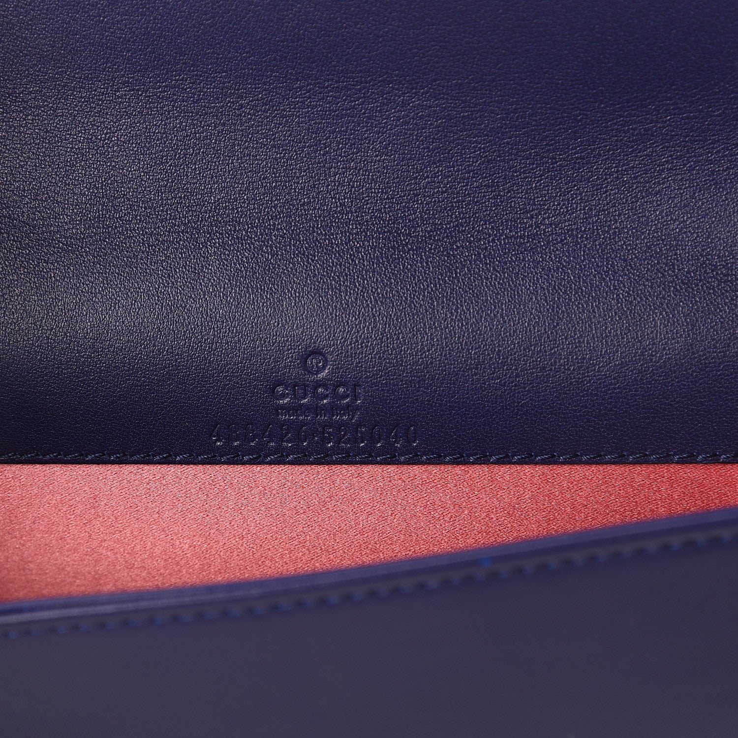 Gucci Velvet Matelasse GG Marmont Mini Bag Cobalt Blue 5 of 8