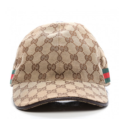 Gucci Monogram Web Baseball Hat L Beige Cocoa 3 of 6