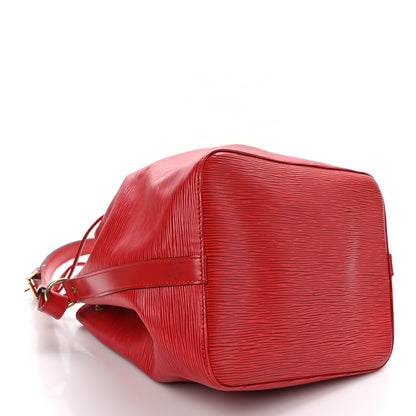 Louis Vuitton Epi Petit Noe Castillan Red 4 of 13