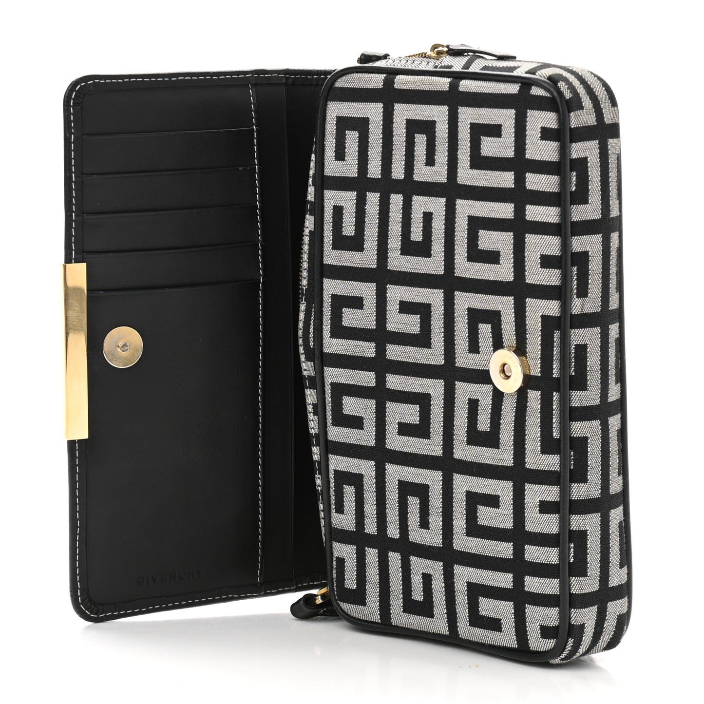 Canvas Logo Mini Pochette Black Multicolor