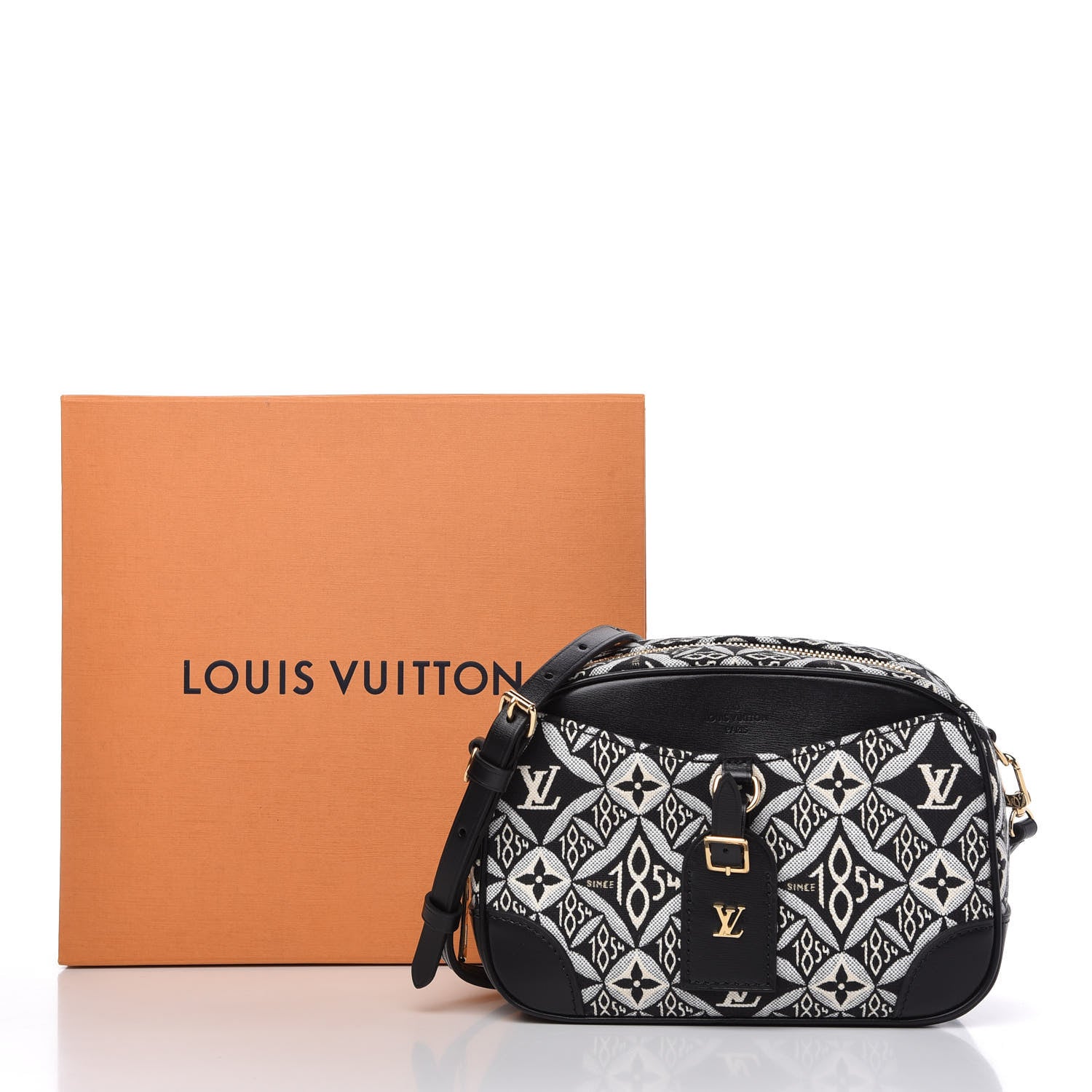 Louis Vuitton Jacquard Since 1854 Mini Deauville Grey 11 of 11