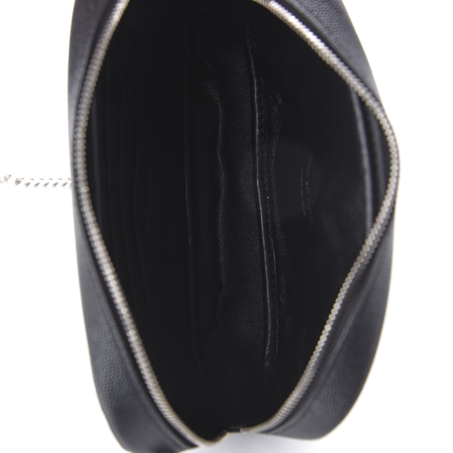 Saint Laurent Grain De Poudre Matelasse Monogram Mini Lou Camera Bag Black 5 of 11
