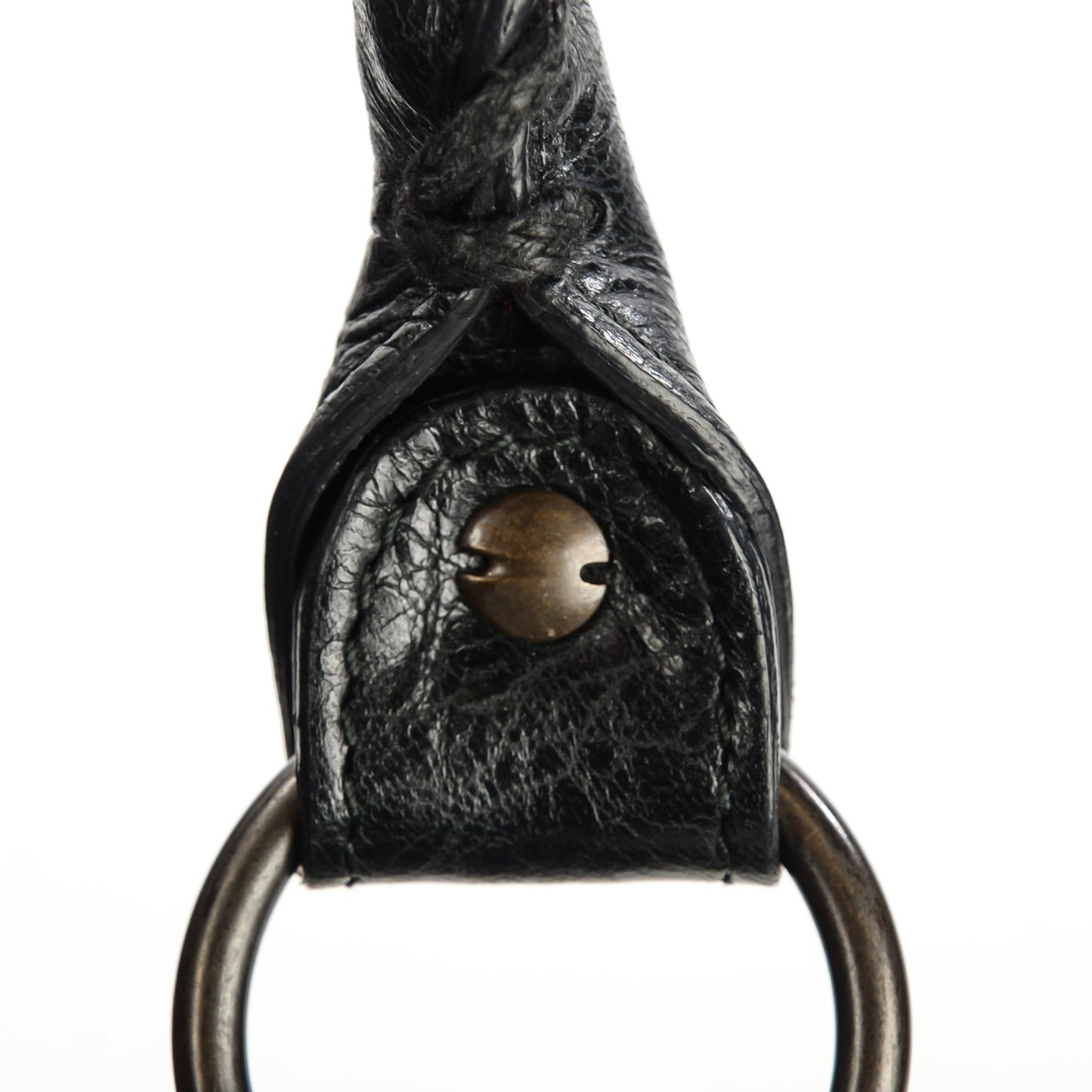 Agneau Classic Hardware Day Hobo Black