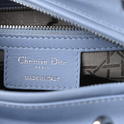 Christian Dior Lambskin Cannage Medium Lady Dior Light Blue 6 of 15