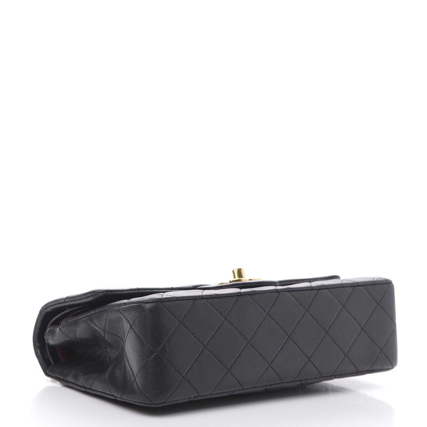 Chanel Lambskin Quilted Small Double Flap Black 4 of 16