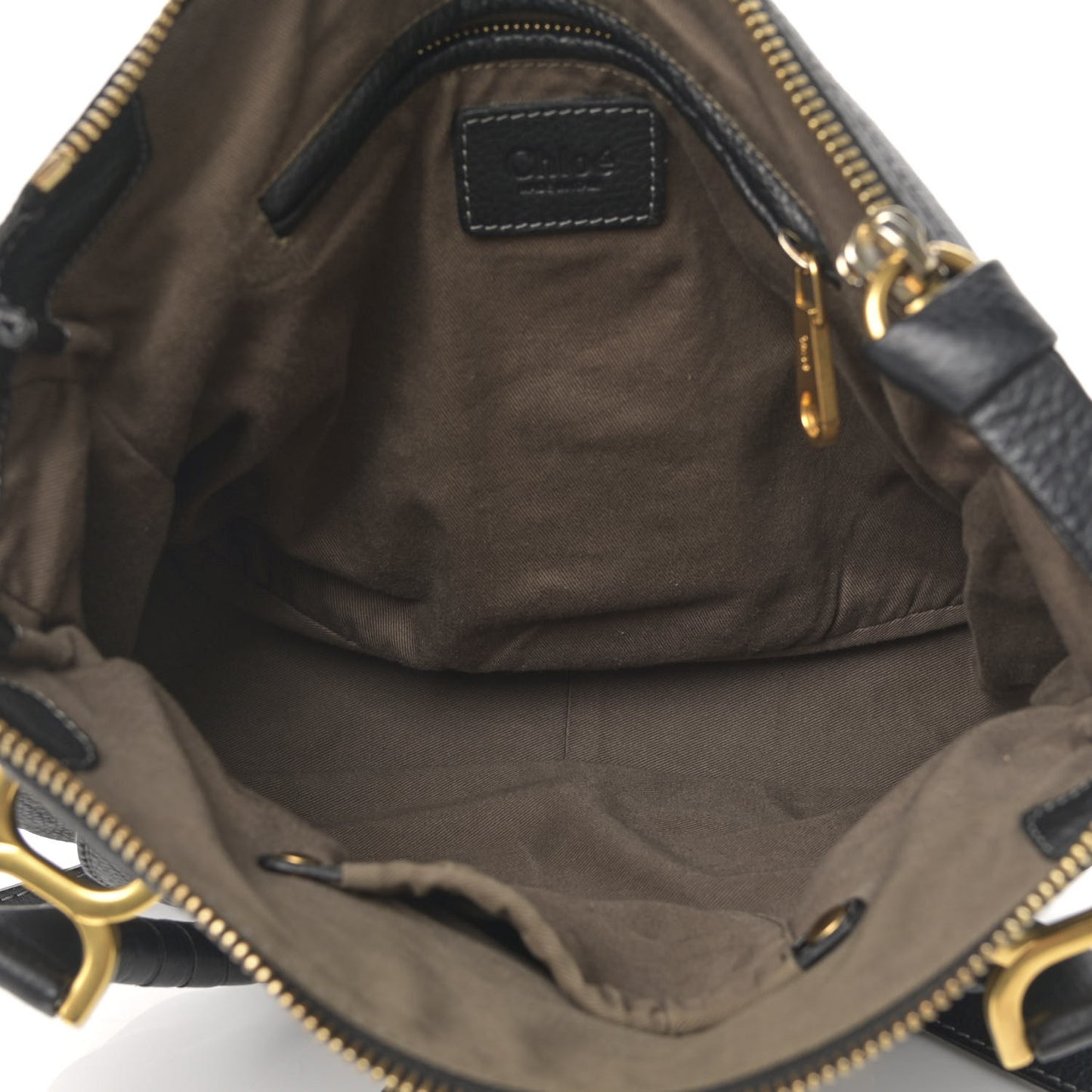 Calfskin Medium Marcie Satchel Black
