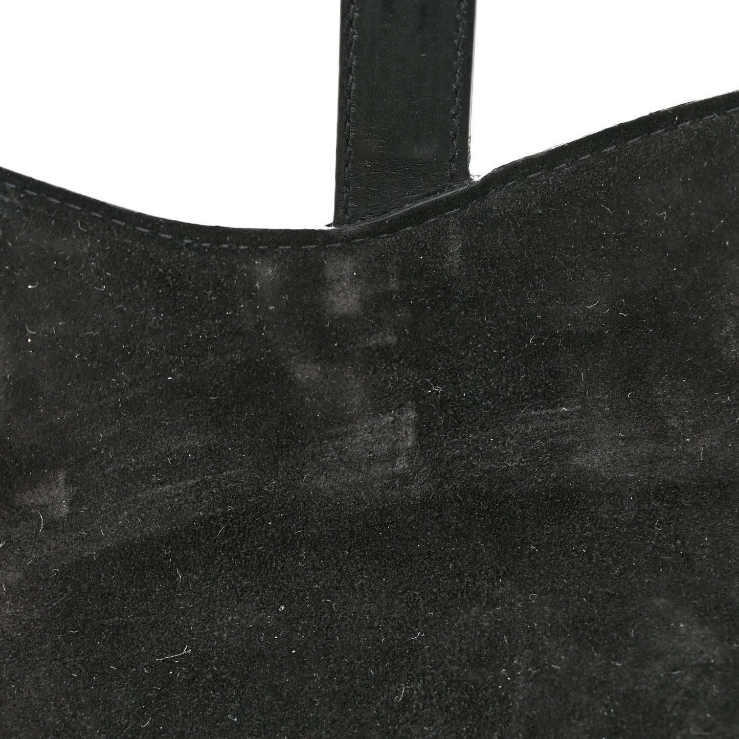 Calfskin Saddle Belt Bag Black