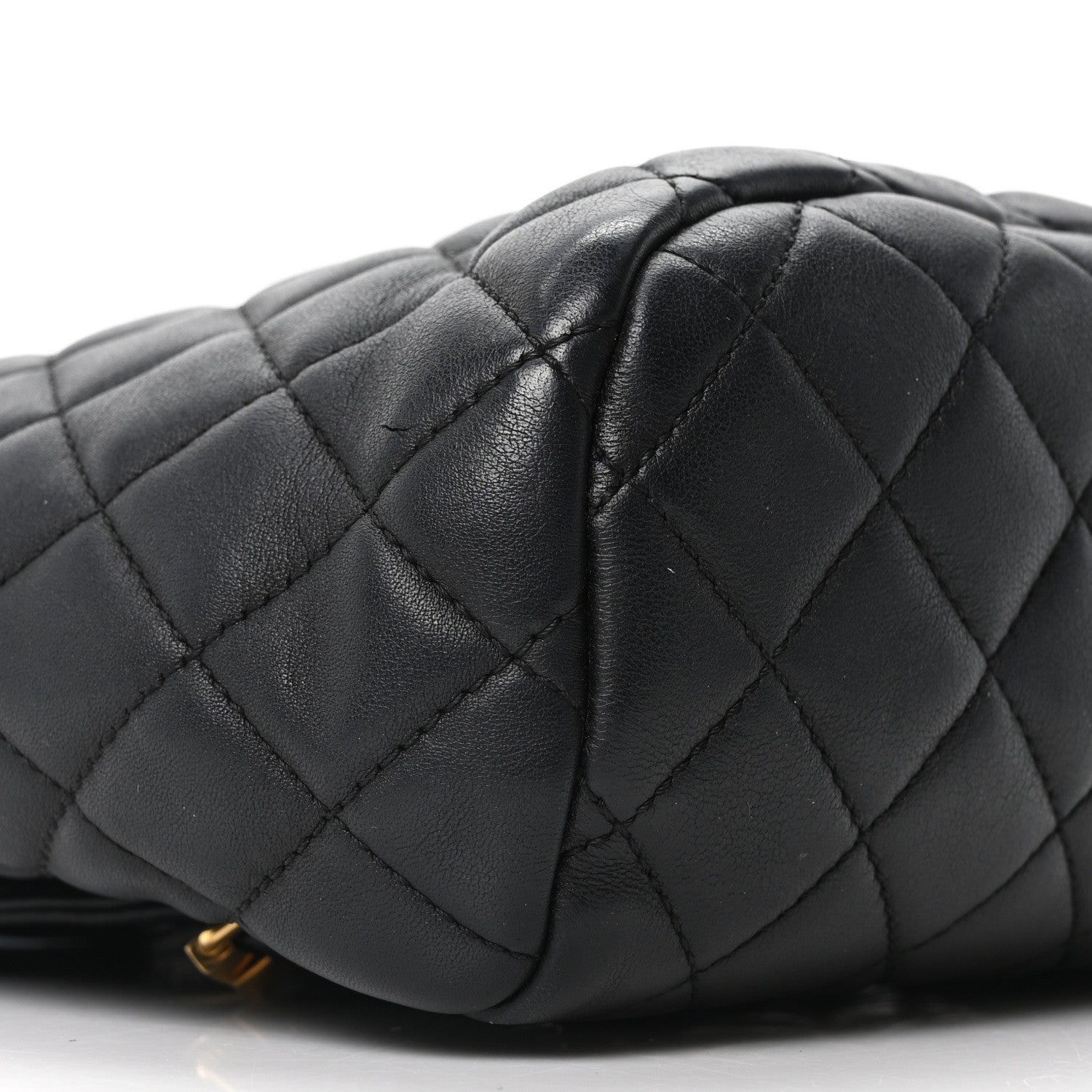 Chanel Calfskin Quilted Mini Urban Spirit Backpack Black 16 of 21
