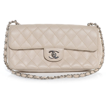 Chanel Caviar East West Flap Beige Clair 1 of 6