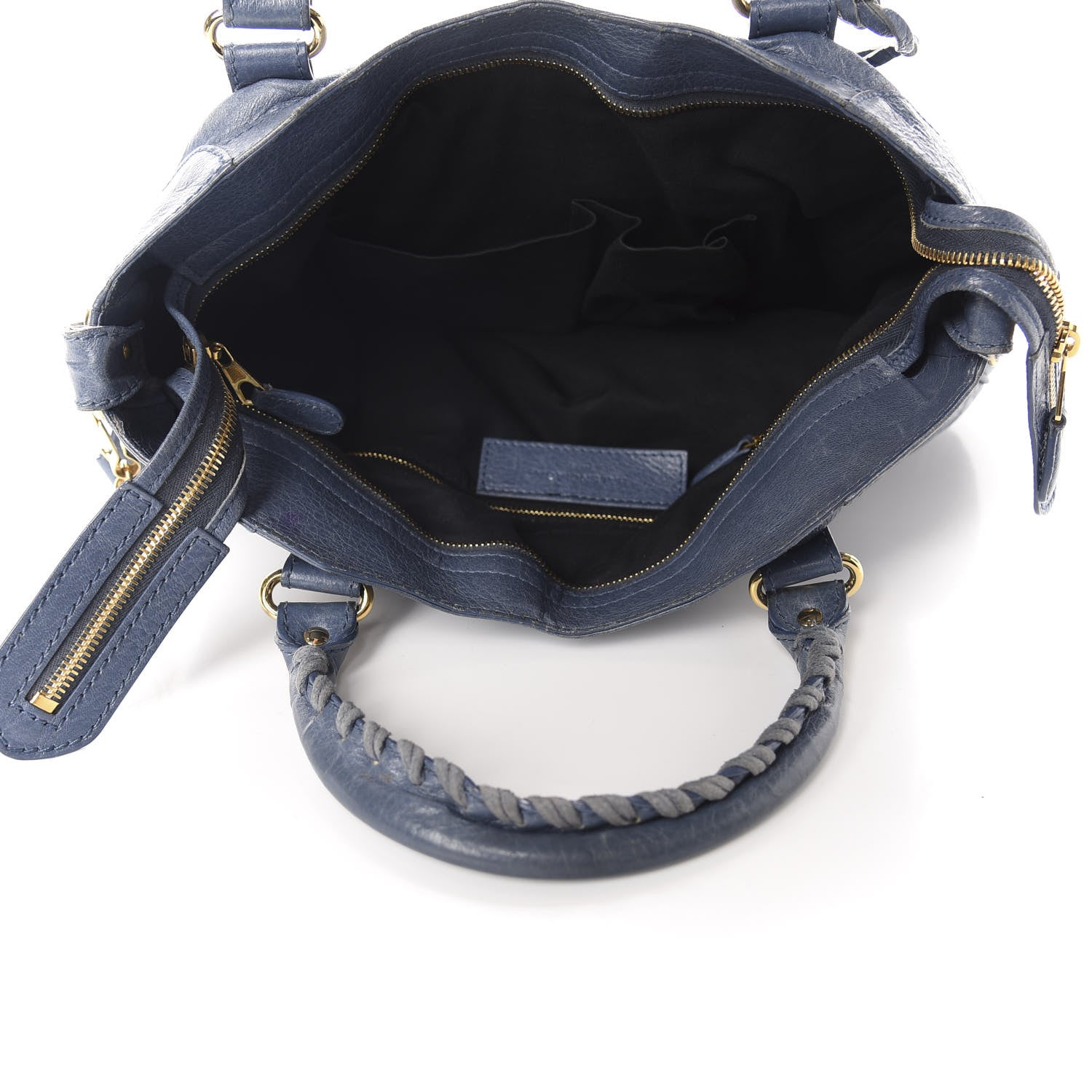 Balenciaga Agneau Giant 12 Gold Hardware Velo Bleu Persan 5 of 14