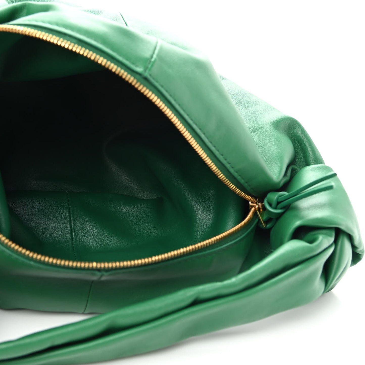 Nappa Mini Double Knot Bag Racing Green