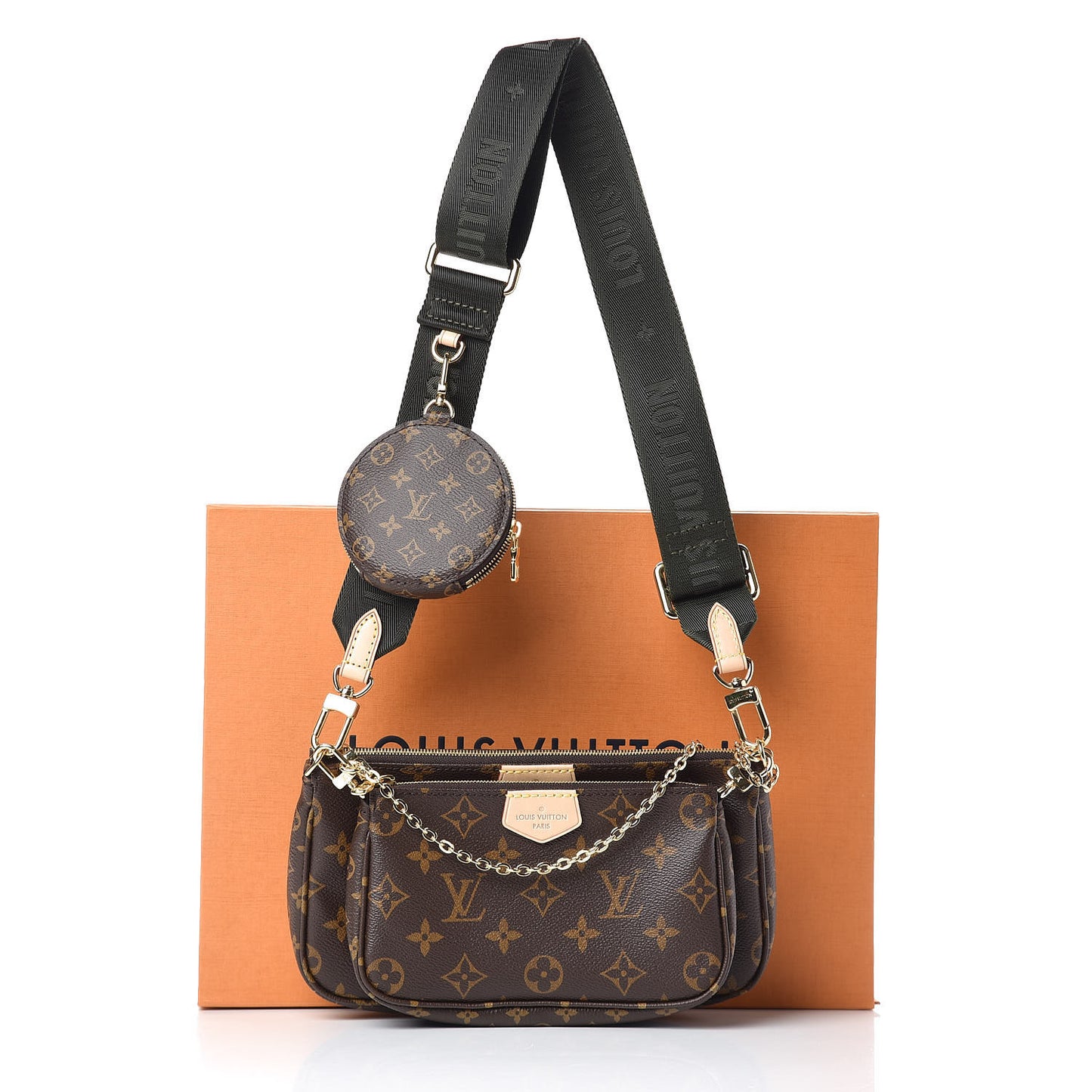 Monogram Multi Pochette Accessories Kaki