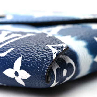 Louis Vuitton Monogram Escale Medium Kirigami Pochette Insert Blue 9 of 10