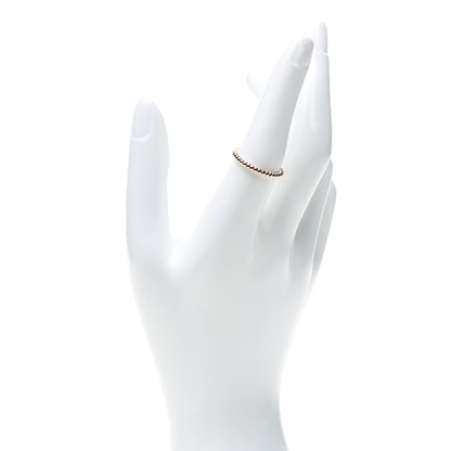 Van Cleef & Arpels 18K Rose Gold Small Perlee Ring 56 7.5 2 of 5