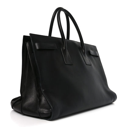 Saint Laurent Calfskin Large Sac De Jour Carryall Black 3 of 10