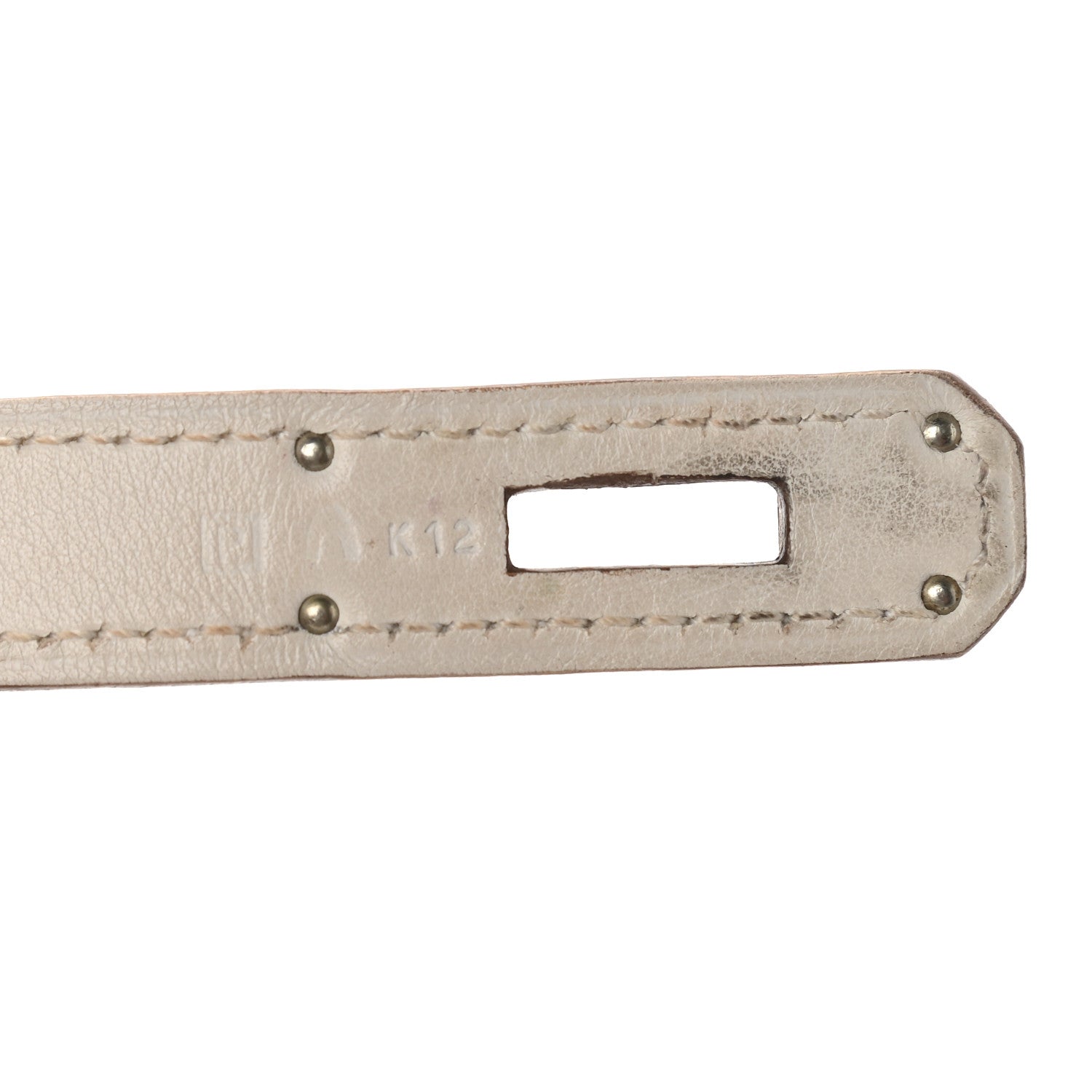 Hermes Swift Ghillies Kelly Retourne 32 White Gris Perle 6 of 17