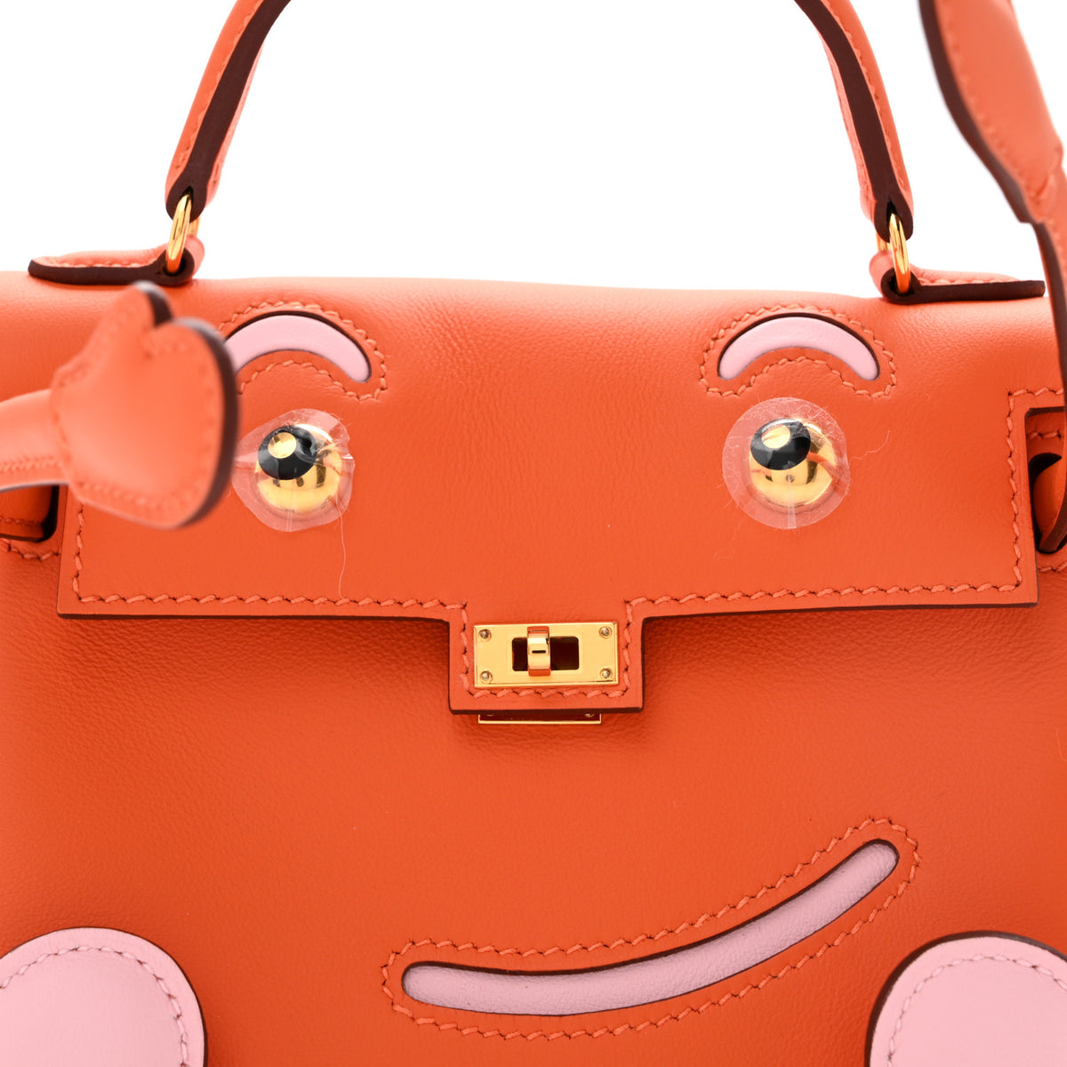Swift Quelle Idole Kelly Doll Handbag Orange Rose Sakura