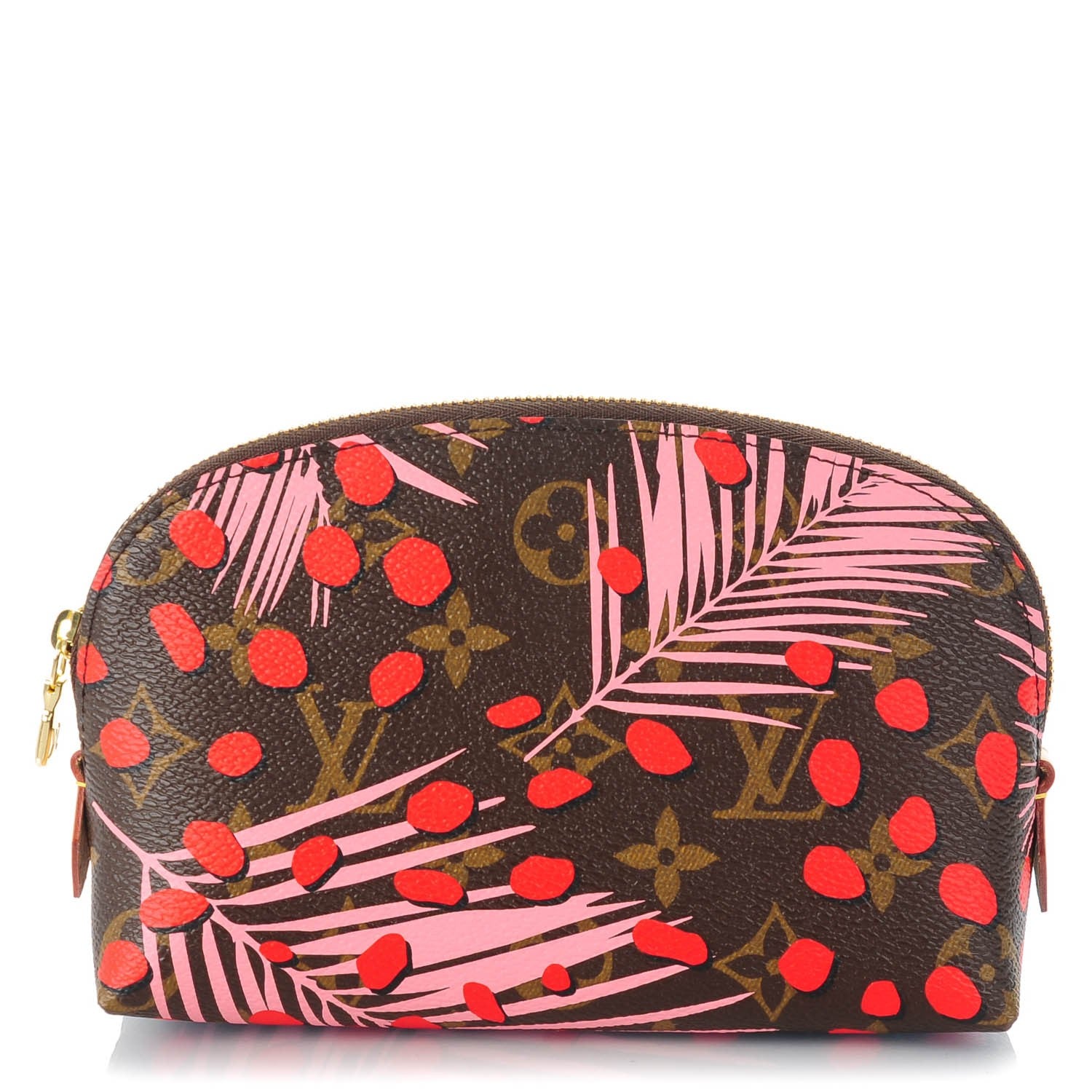 Louis Vuitton Monogram Jungle Dots Cosmetic Pouch Sugar Pink Poppy 1 of 7