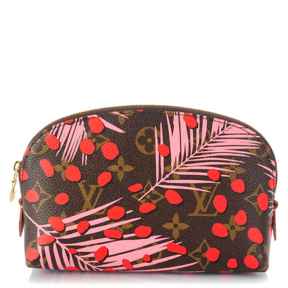 Louis Vuitton Monogram Jungle Dots Cosmetic Pouch Sugar Pink Poppy 1 of 7