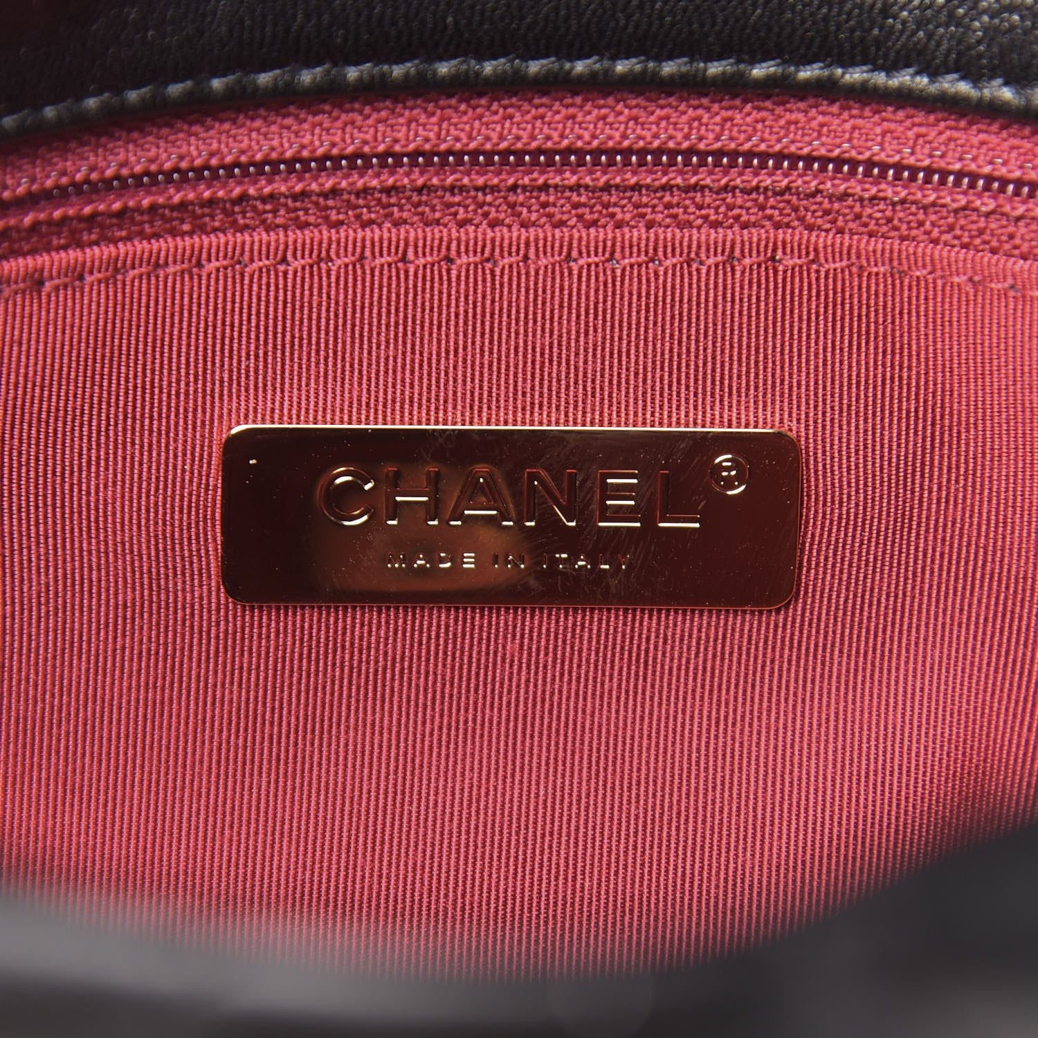 Chanel Goatskin Quilted Medium Chanel 19 Flap Black 6 of 11