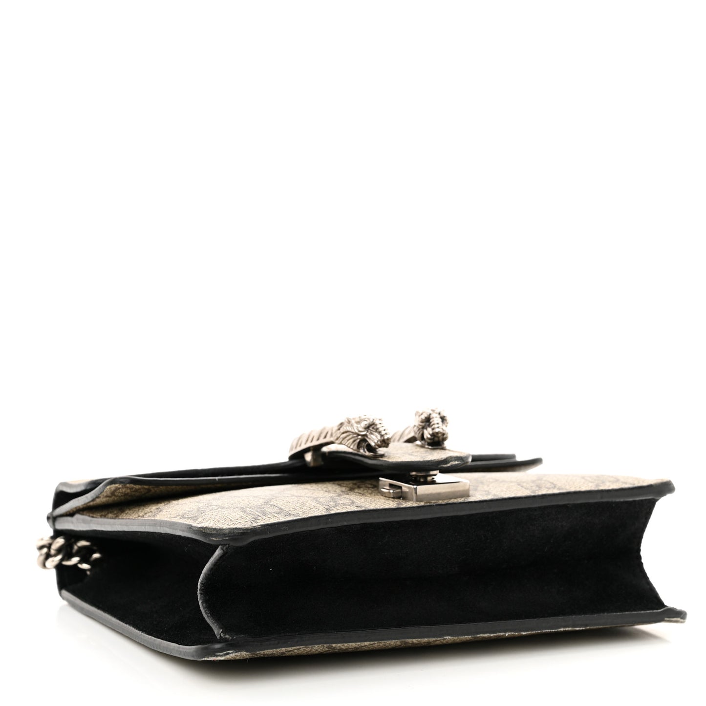 GG Supreme Monogram Mini Dionysus Shoulder Bag Black