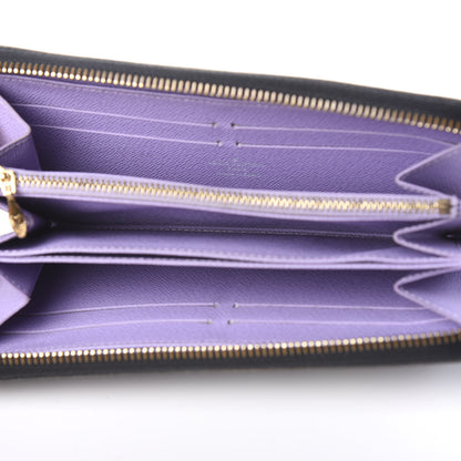 Louis Vuitton Monogram Multicolor Zippy Wallet Black Violet 4 of 14