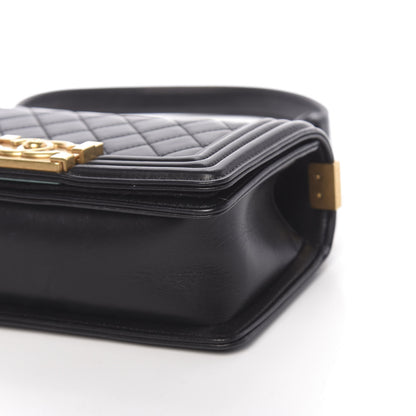 Chanel Lambskin Quilted Small Boy Flap Black 10 of 11