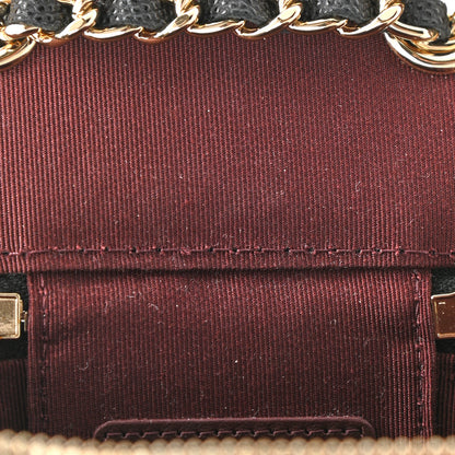 Chanel Caviar Quilted Mini Vanity Case With Chain Black 11 of 12