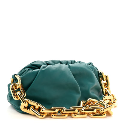 Bottega Veneta Calfskin The Pouch Chain Mallard 2 of 10