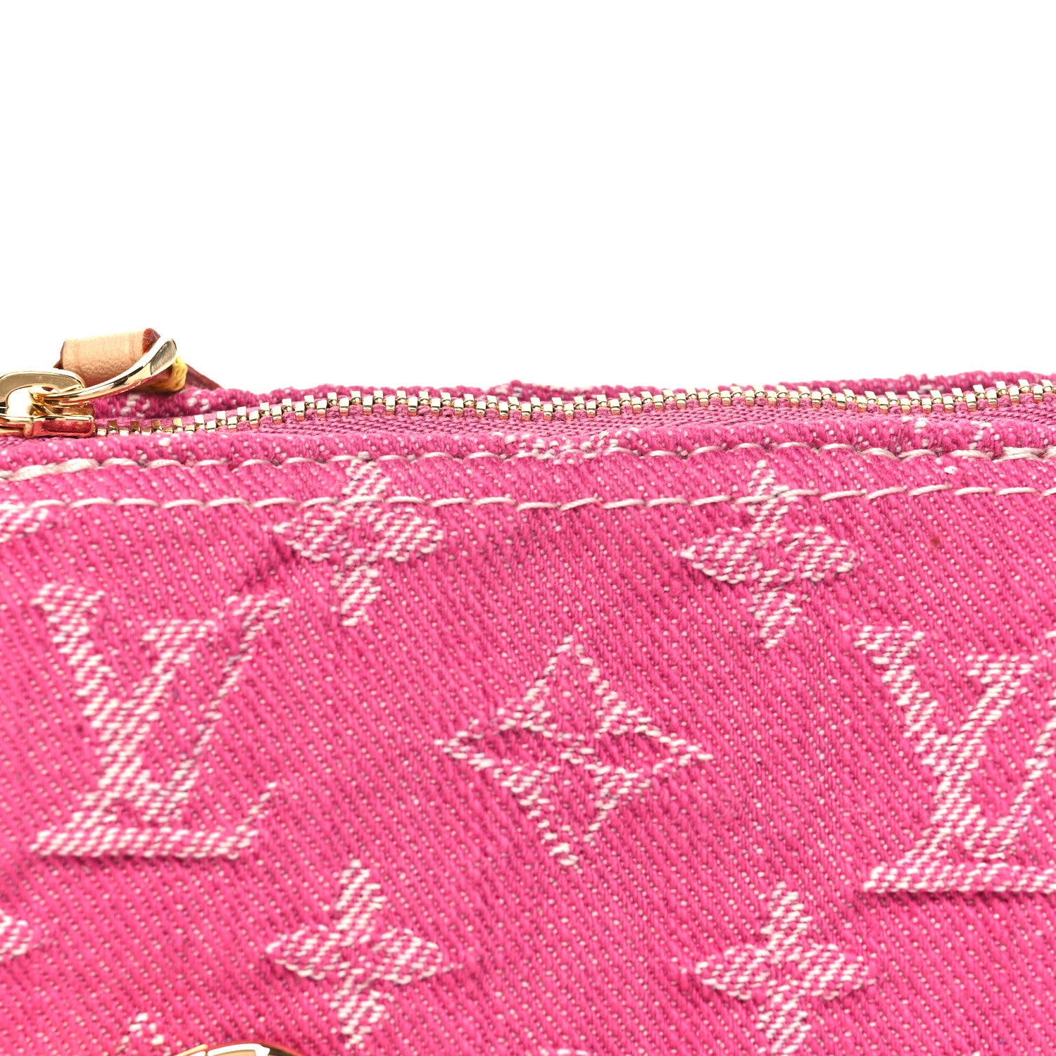 Louis Vuitton Denim Trousse Speedy Fuchsia 7 of 8