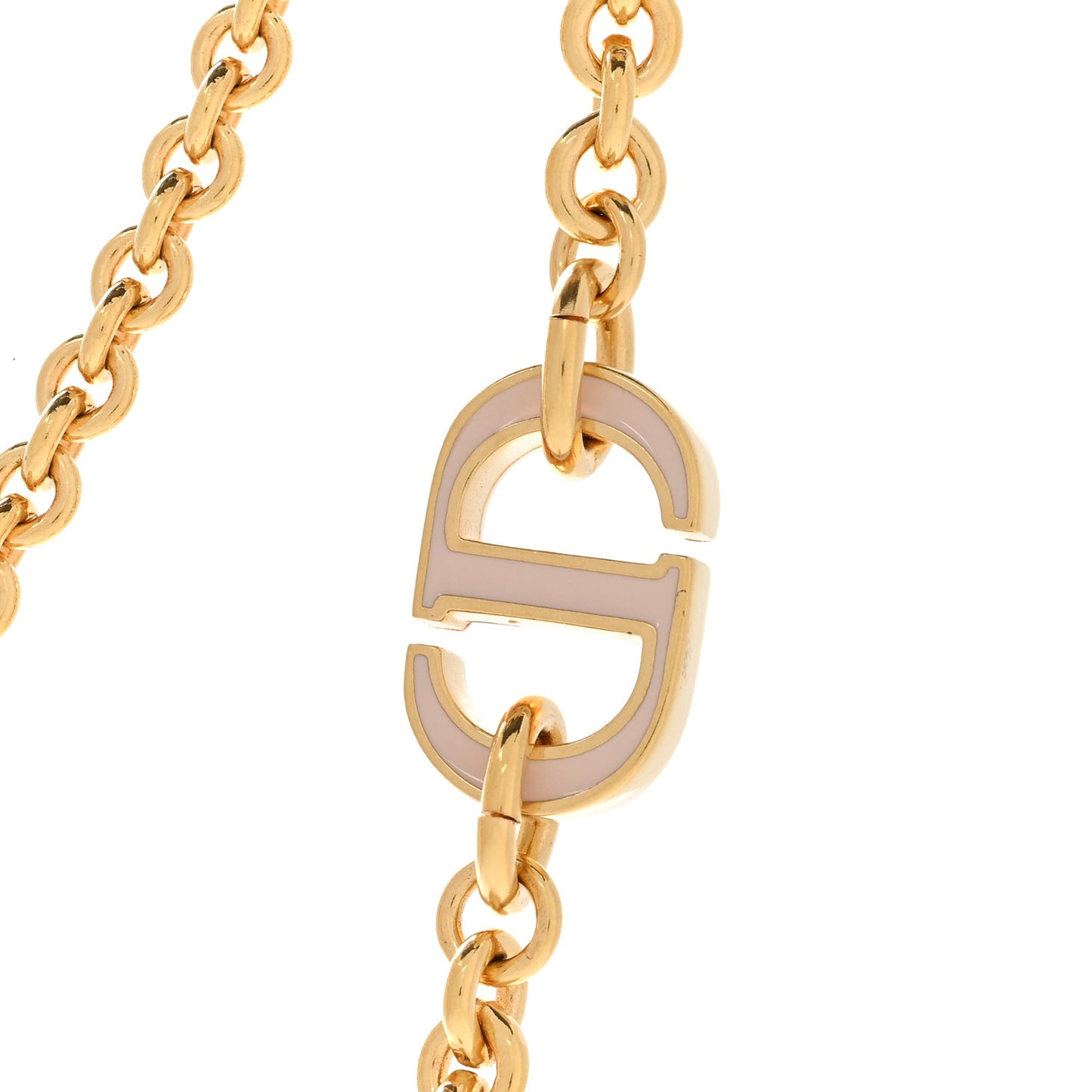 CD Double Necklace Gold