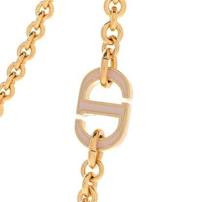 Christian Dior CD Double Necklace Gold 4 of 7