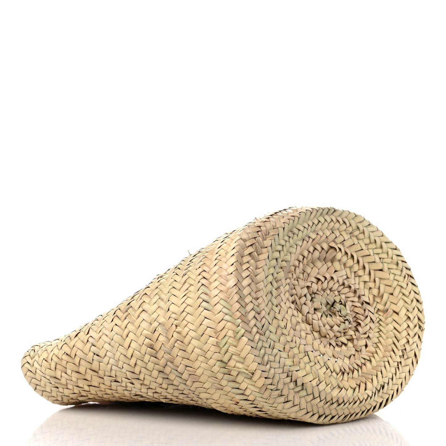 Woven Straw Loubishore Tote Beige