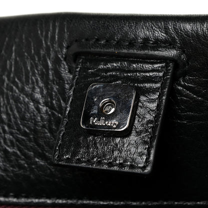 Mulberry Glossy Calfskin Small Iris Tote Black 7 of 11