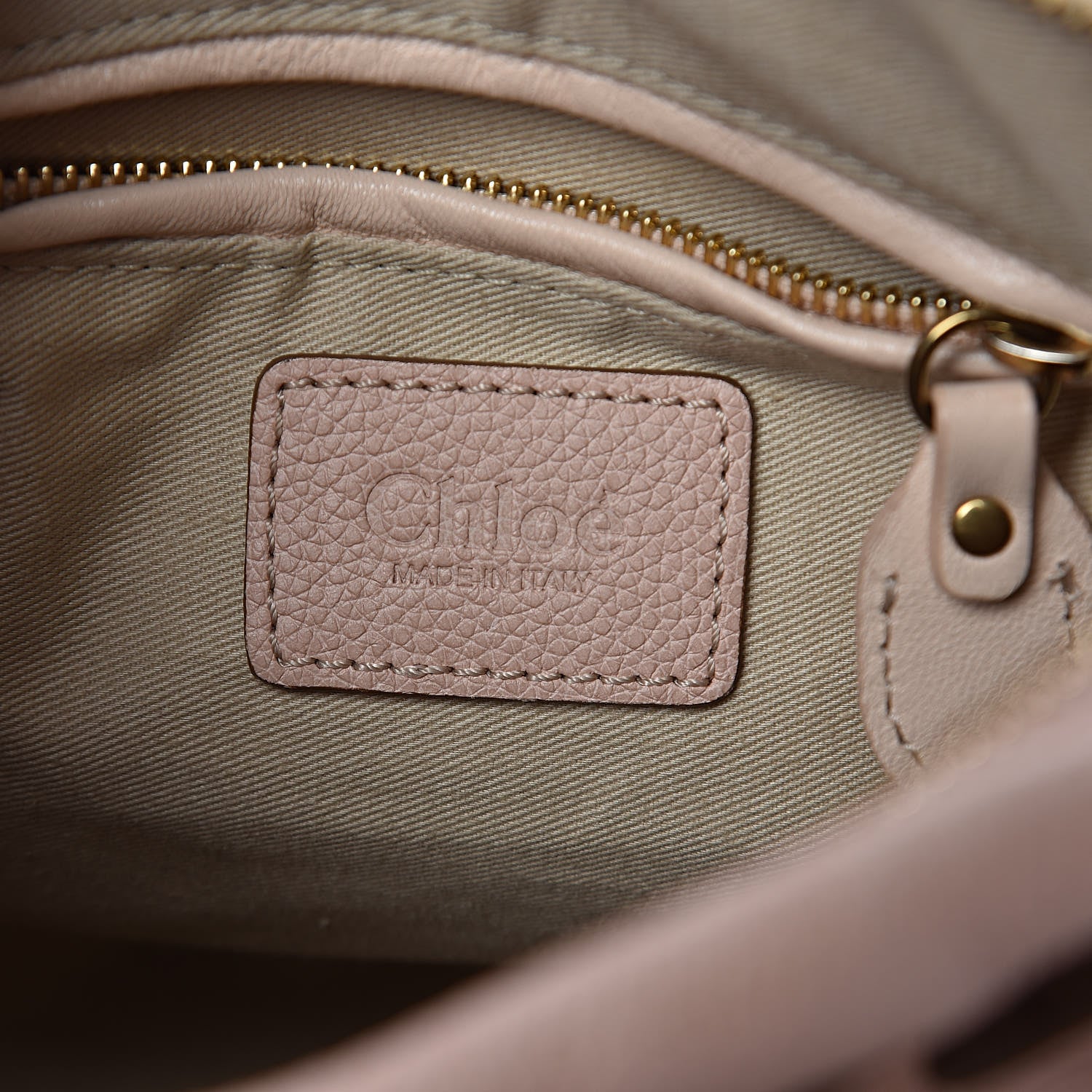 Chloe Calfskin Small Paraty Biscotti Beige 6 of 15