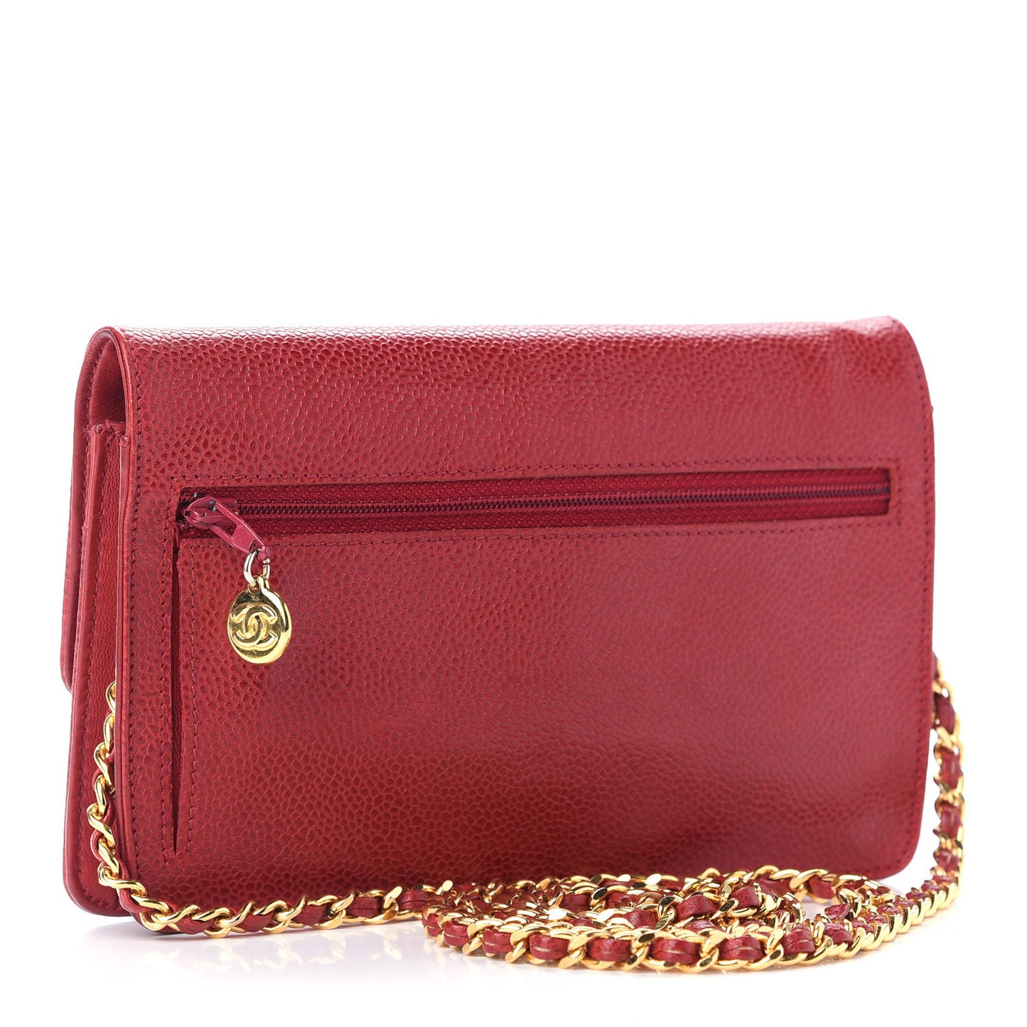 Caviar Timeless CC Wallet On Chain WOC Red