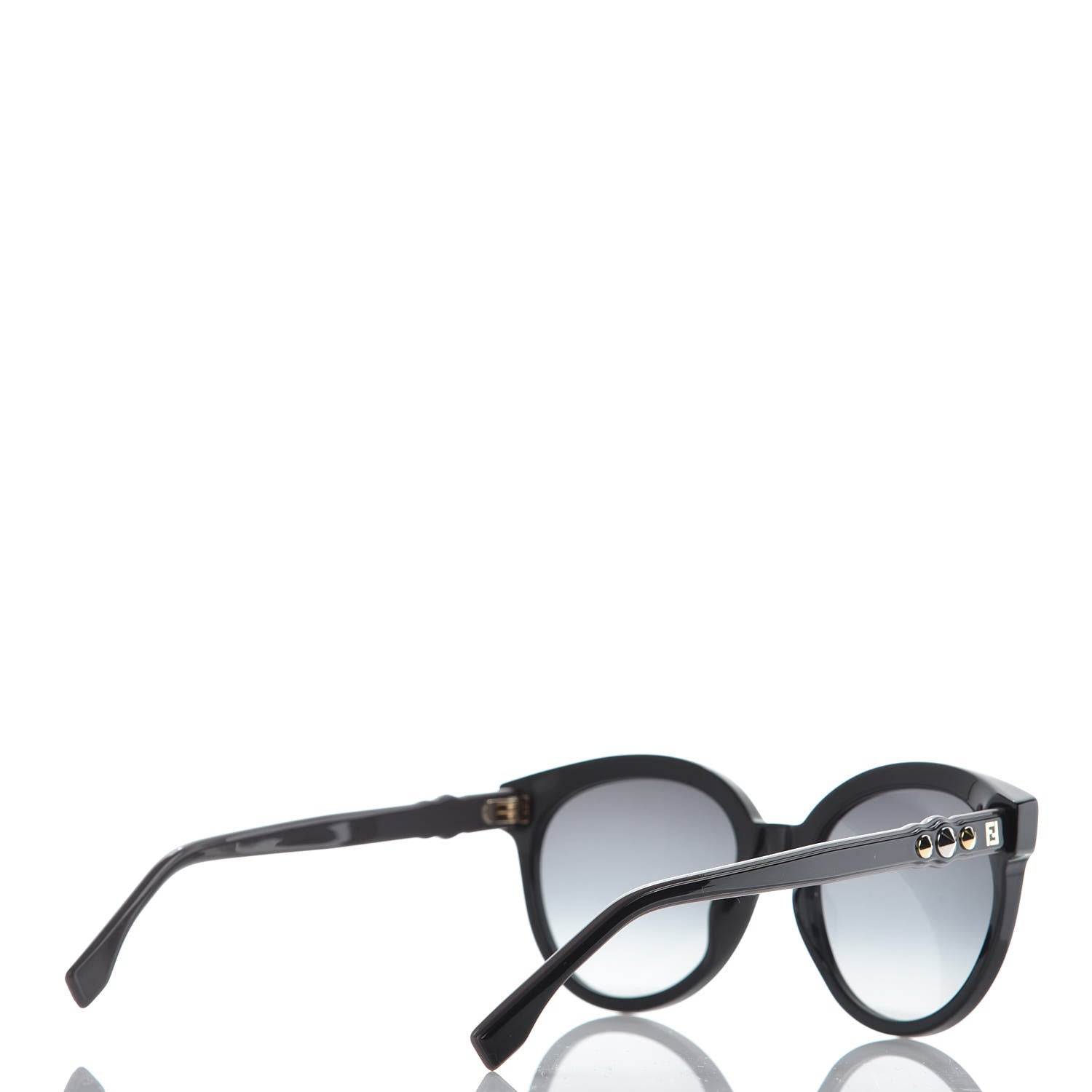 Fendi Studded Sunglasses FF 0268/S Black 3 of 7