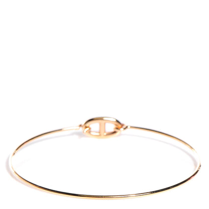 Hermes Rose Gold Ronde Chaine d'Ancre Bracelet PM Large 2 of 4