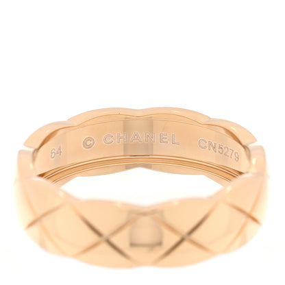 Chanel 18K Yellow Gold Small Coco Crush Ring 64 10.75 4 of 5